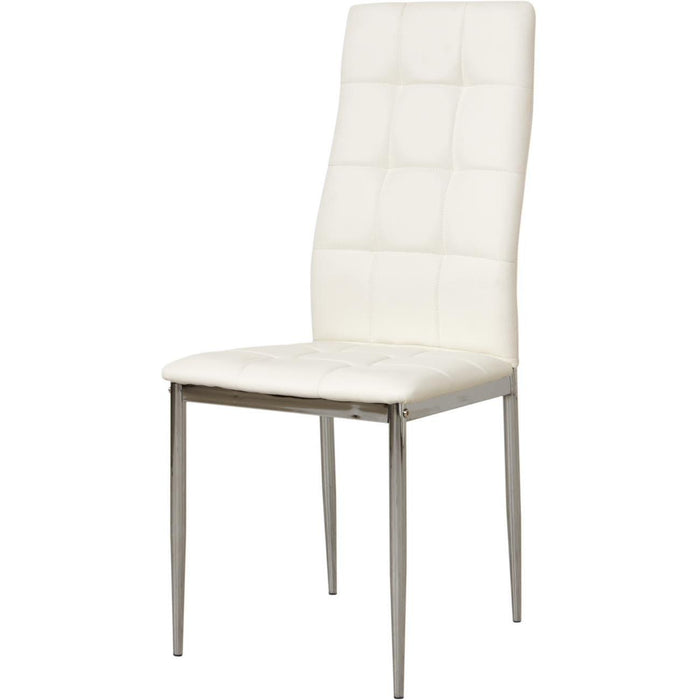 Chaise 58203BL - Ariba Blanc - Lot de 4