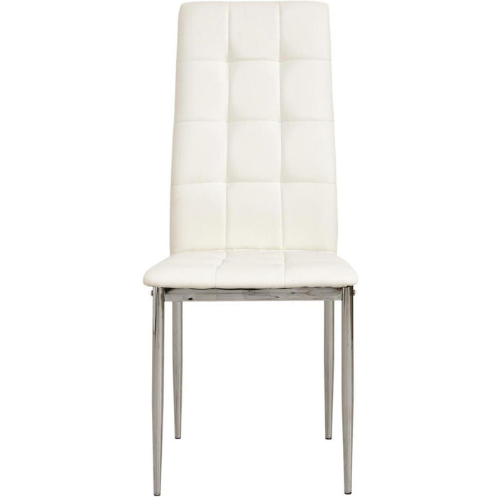 Chaise 58203BL - Ariba Blanc - Lot de 4