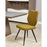 Chaise 52868VE - Gigi Jaune Moutarde - Lot de 2