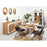 Deco miroir 67182NA - Baden Beige - Lot de 1
