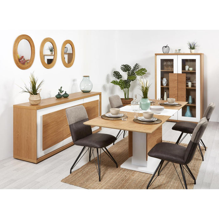 Deco miroir 67182NA - Baden Beige - Lot de 1