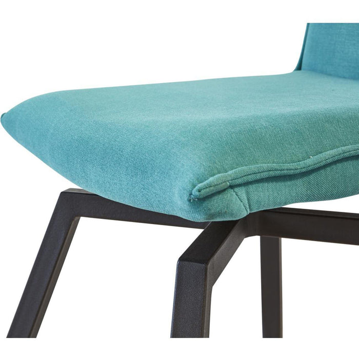 Chaise 55126TU - Rany Bleu - Lot de 4