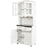 Vitrine 60190BL - Maty Blanc - Lot de 1